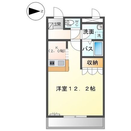 シャルムの間取り写真