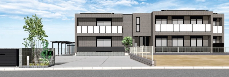 建物外観　完成予想図