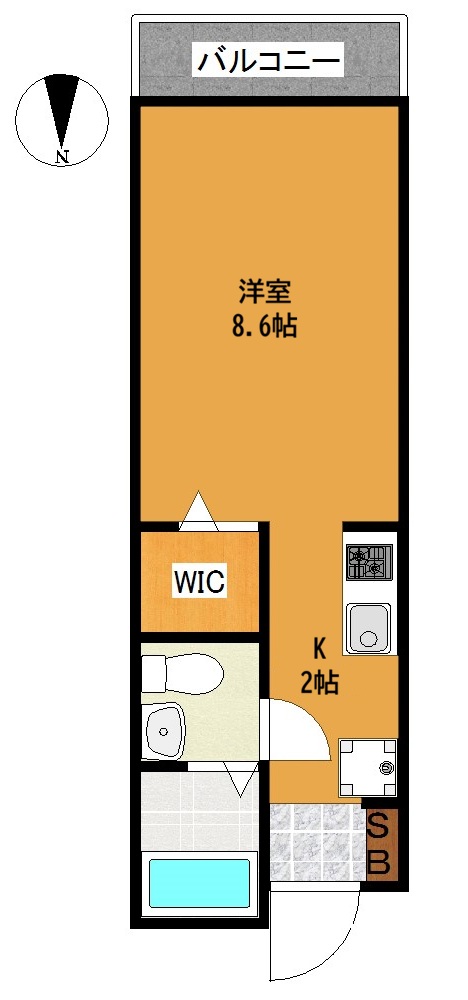 ジュンベリーの間取り写真