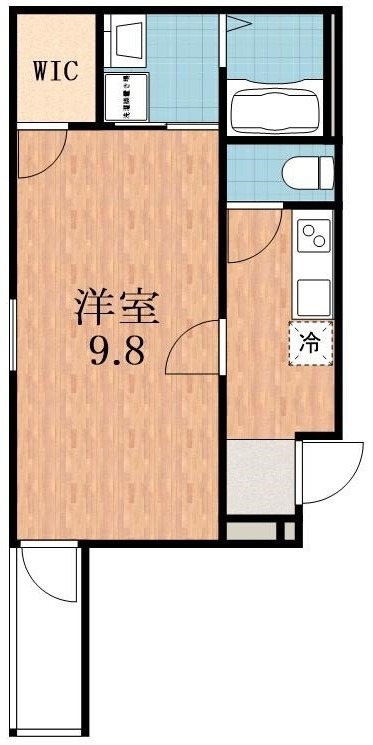 地下鉄谷町線 駒川中野駅 徒歩7分 3階建 築9年の間取り写真