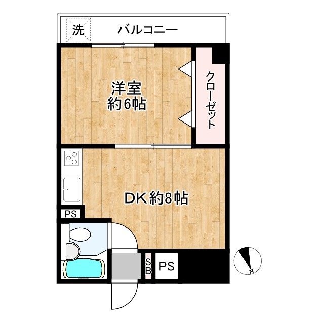 コンドミニアム千駄木の間取り写真