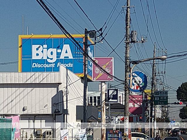 スーパー　ビッグエー（スーパー）まで691m