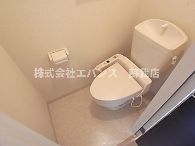 トイレ　トイレもきれいです