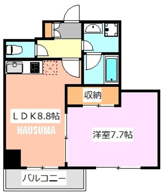 PAPILLONの間取り写真