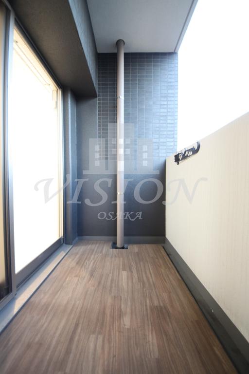バルコニー　写真は別タイプのお部屋です。