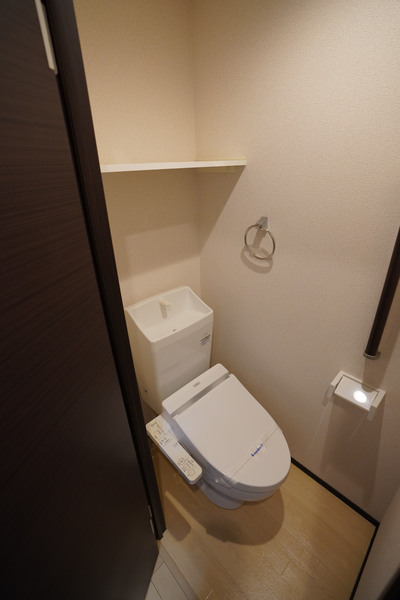 【岡山市東区西大寺上のアパートのトイレ】
