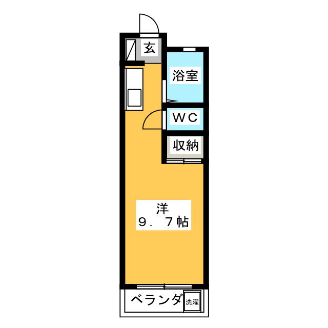 ハイツ島塚の間取り