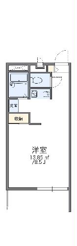 レオパレスネッスル小松の間取り