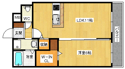 【アニマーレ出来島ステーションの間取り】