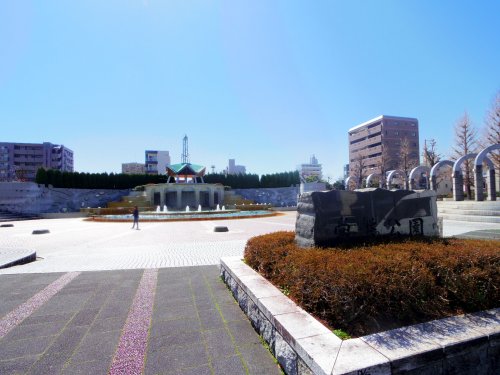 【静岡市葵区大鋸町のマンションの公園】