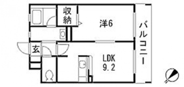 エミネンス大町の間取り