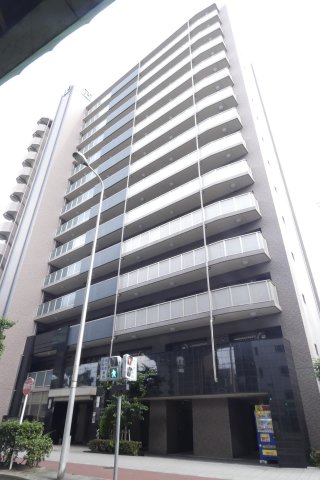 【エステムプラザ大阪城パークフロントの建物外観】
