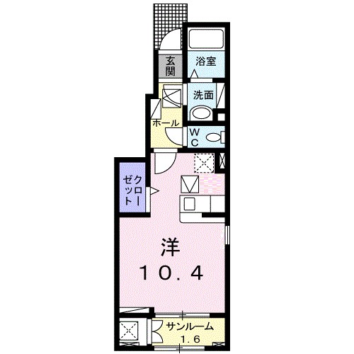 アルドールアーキの間取り