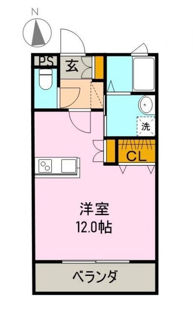 富士市中島のマンションの間取り