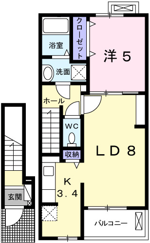 ボニートの間取り