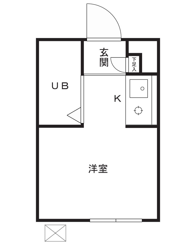 【マイキャッスル第二梶ヶ谷の間取り】