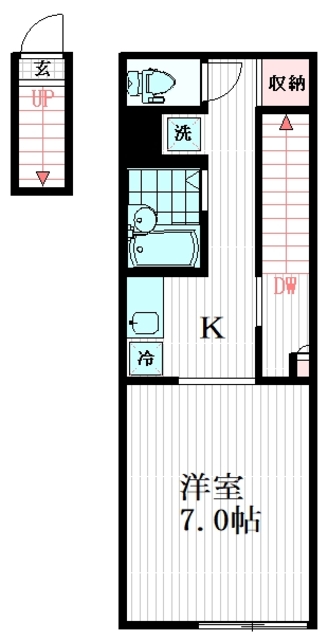 クレールIIの間取り