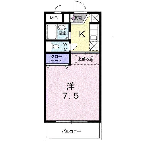 エクセレント　由布の間取り