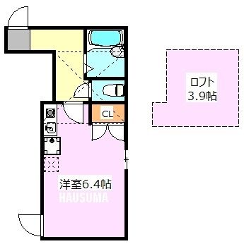 アペックス田端の間取り