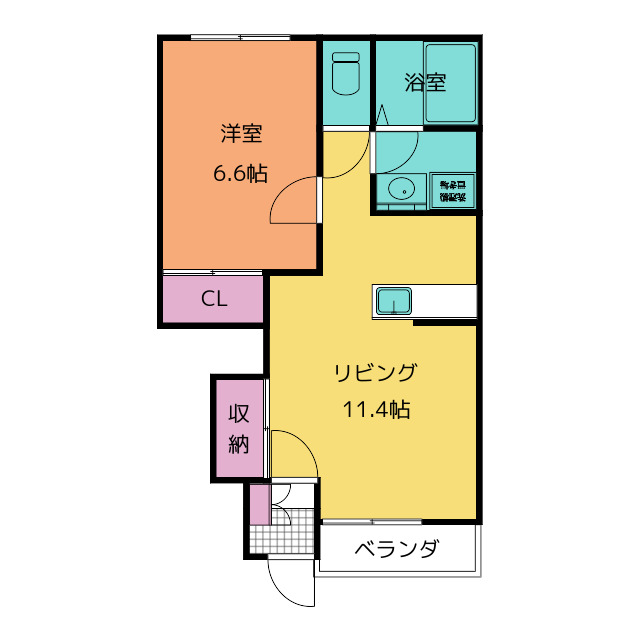 グランコートの間取り