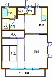 セントティファニーの間取り