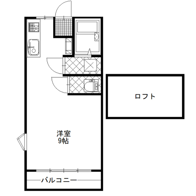 ベルハウス　Ａの間取り