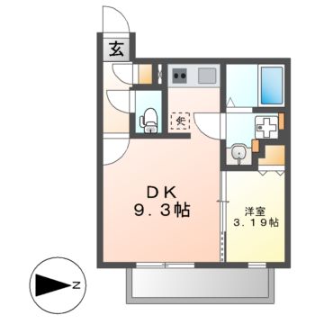 quador 名古屋WESTの間取り