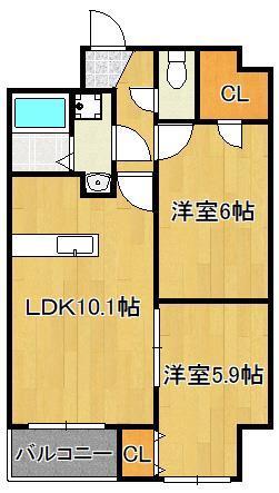 アネシスの間取り