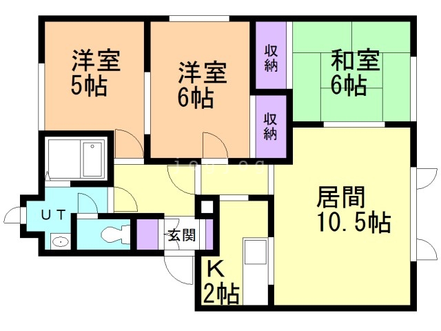 メイユールミナミの間取り