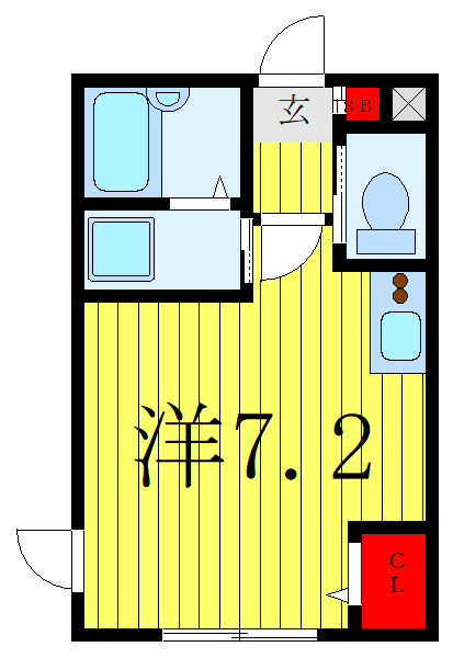 クレシア本木西町の間取り