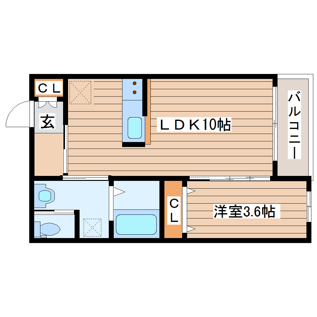 ミモザ館の間取り