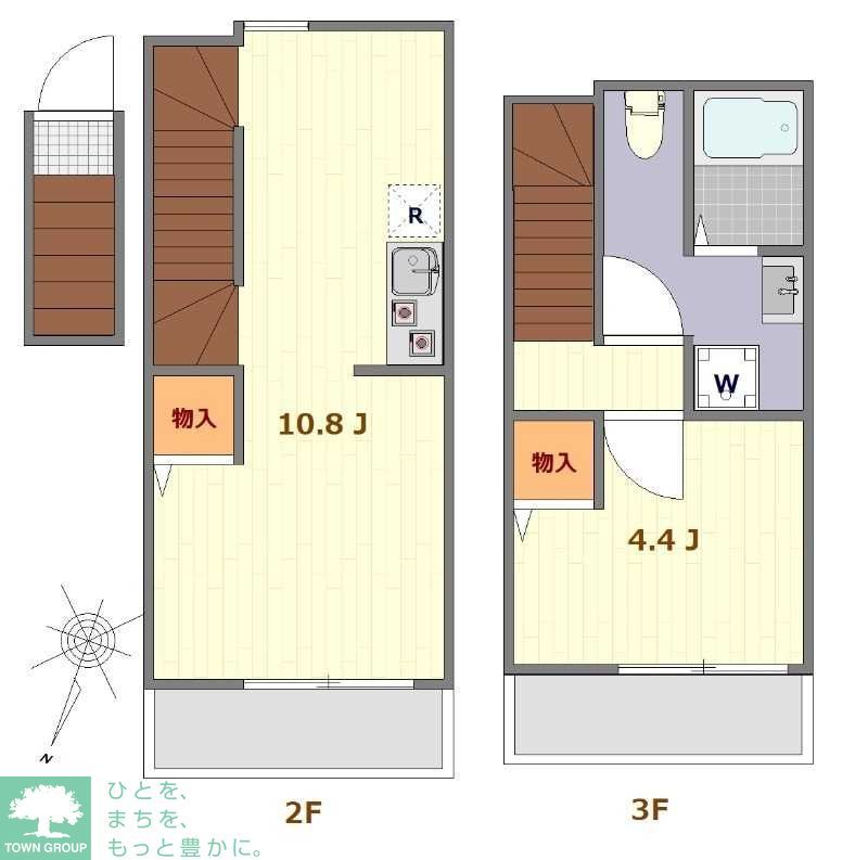 COZY氷川台の間取り