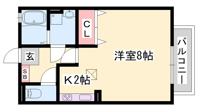 アバンセ　グリーンの間取り