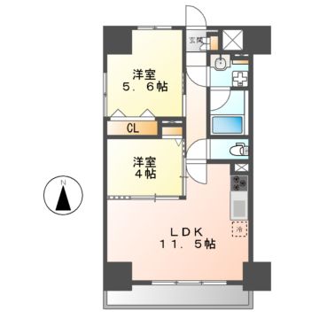 ファミールプライムの間取り