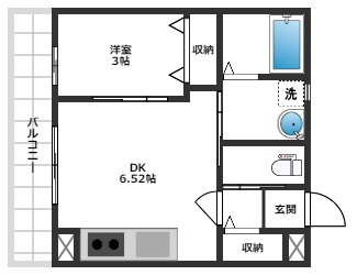 インペリアル京口の間取り