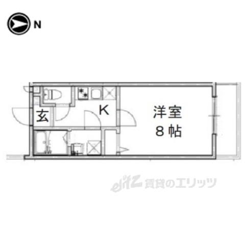 【ウェルビーＫＯＴＯの間取り】