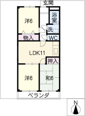 ファミール宮の間取り