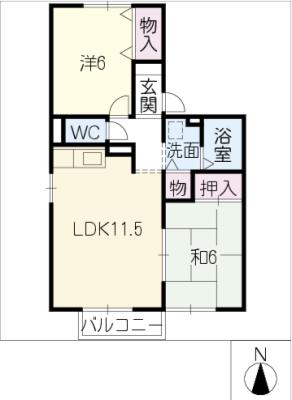 アトレ豊川の間取り