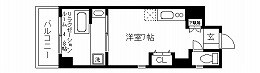 京都市北区小山元町のマンションの間取り