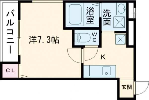 フジパレス長田ノースの間取り