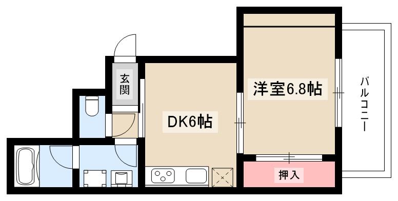 サンコート城南の間取り