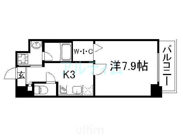 アゼリア五条御前の間取り