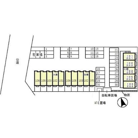 【砺波市矢木のアパートのその他】