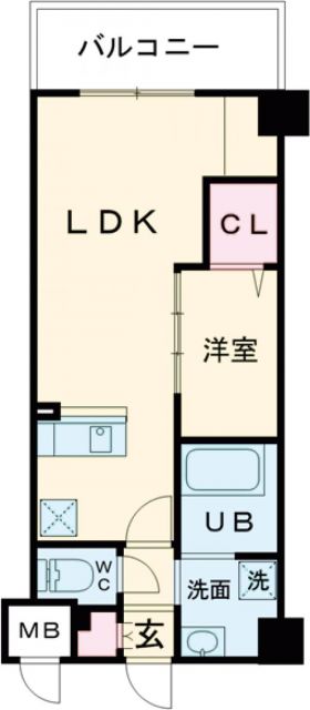 エミネント水巻駅前の間取り