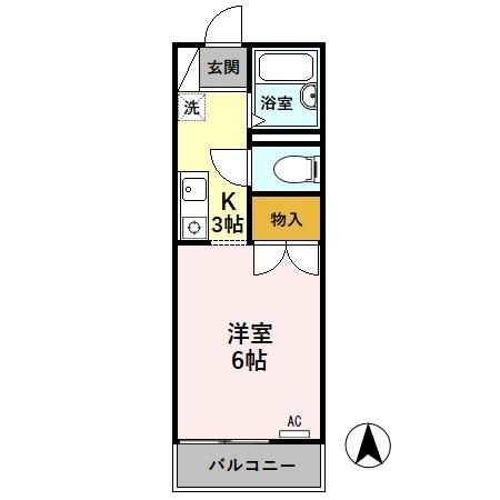 クラスターサウスの間取り