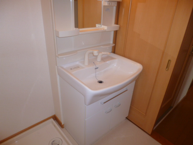 洗面設備　シャンプードレッサー付いてます