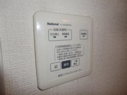 　その他設備　換気操作パネル