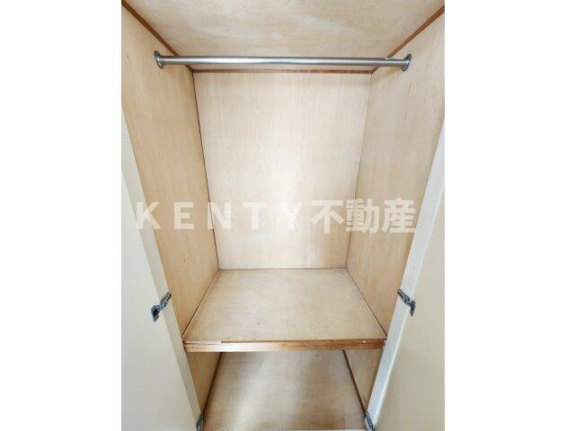 収納　ちょっとした収納スペースも充実しています