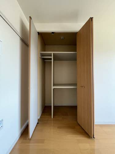 収納　十分な収納スペースがあります