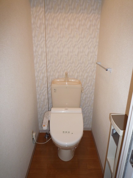 トイレ　清潔感のあるトイレです